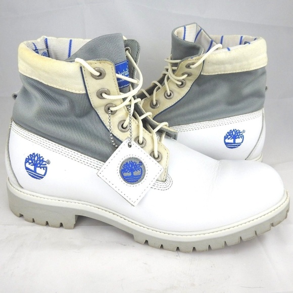 Timberland Other - Timberland Mens White Boots Size 10